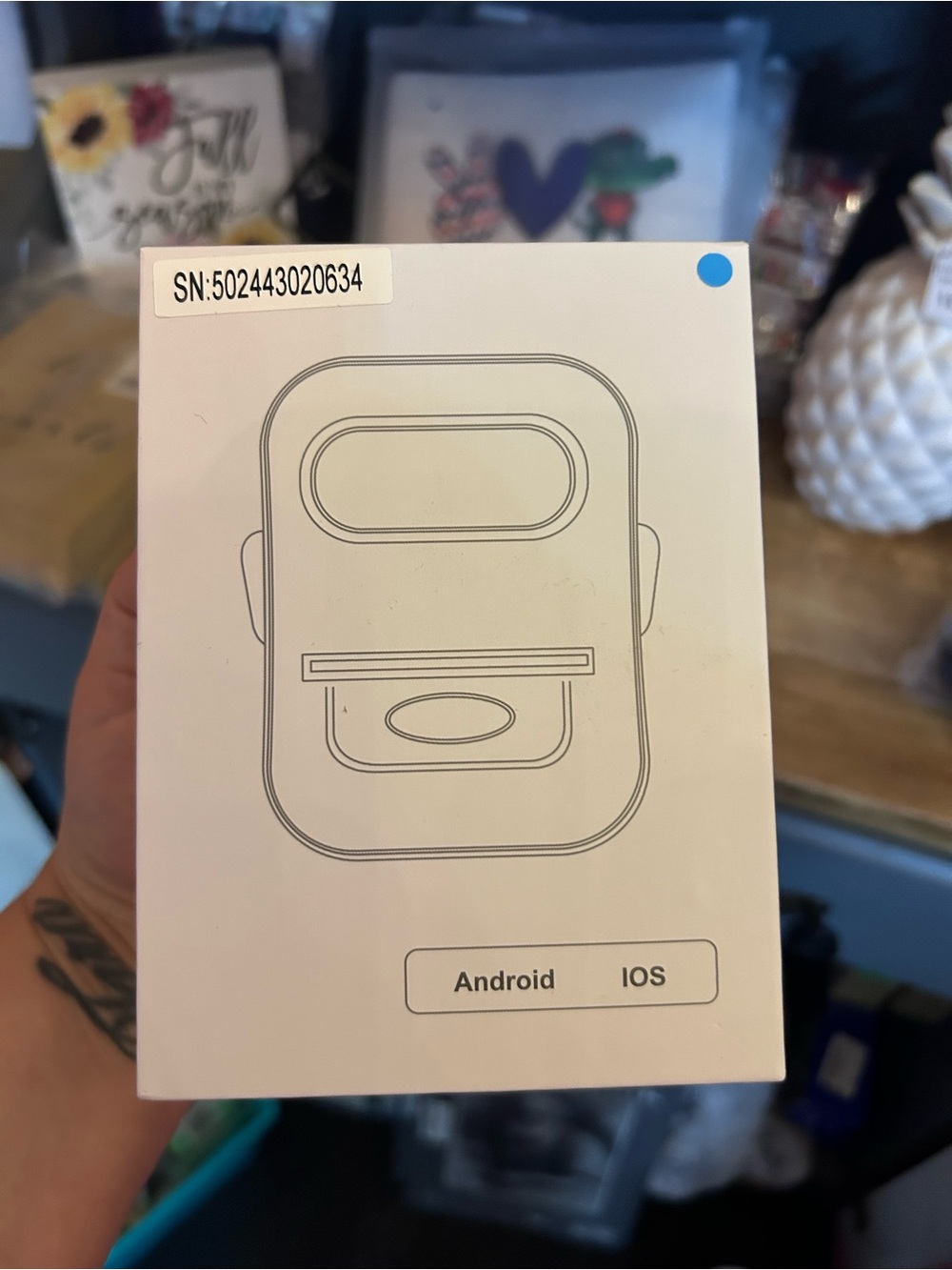 Bluetooth label printer for android